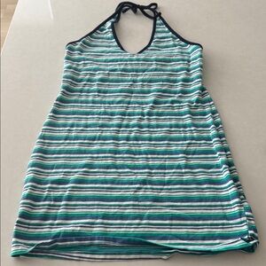 Striped Halter Dress